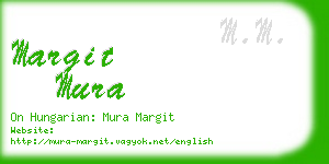 margit mura business card